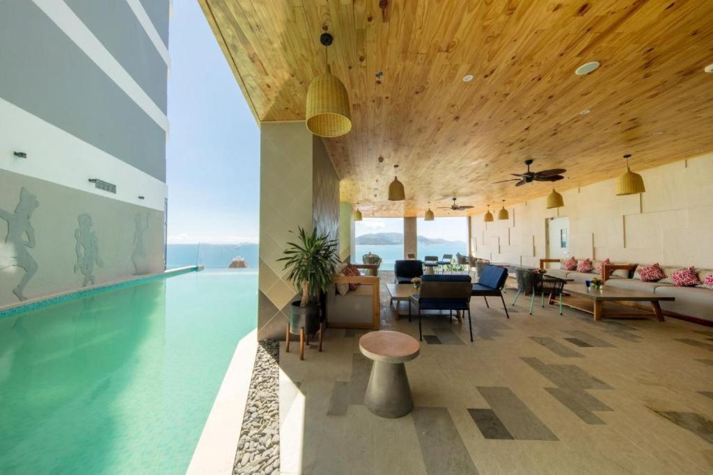Panorama Luxury Sea View Apartment Nha Trang Exterior foto